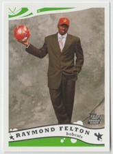 2005-06 Topps Basketball #225 Raymond Felton RC - Charlotte Bobcats