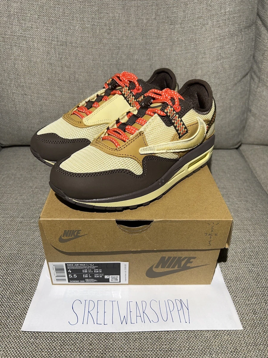 Nike Air Max 1 Travis Scott Cactus Jack for Sale | Authenticity