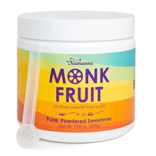 Pure Monk Fruit Sweetener, Natural Sugar Substitute, Zero Calorie Sweetener-200g