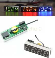 3 in 1 LED DS3231SN digital Clock Temperature Voltage Module High Accuracy