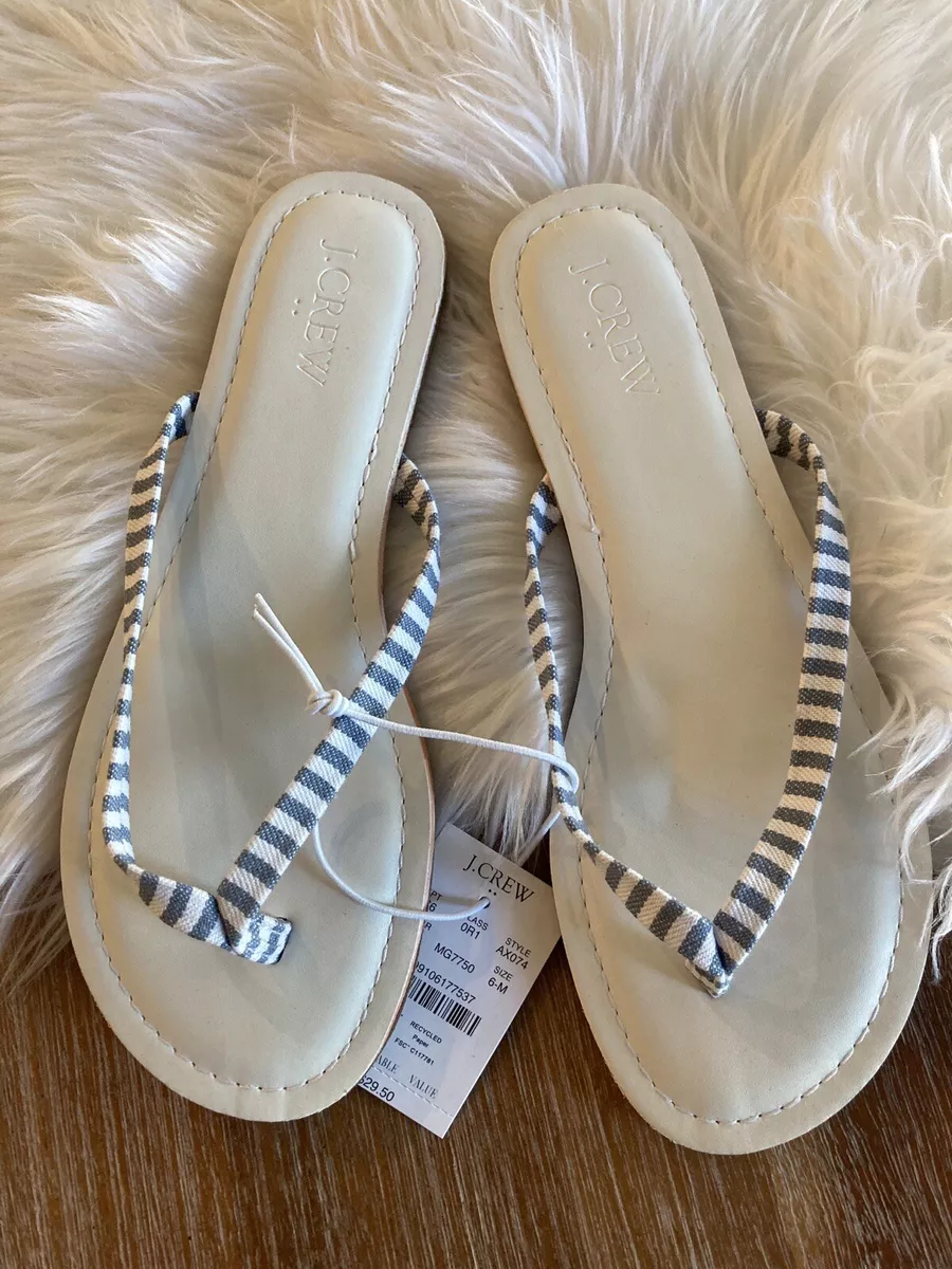 J crew hotsell factory flip flops