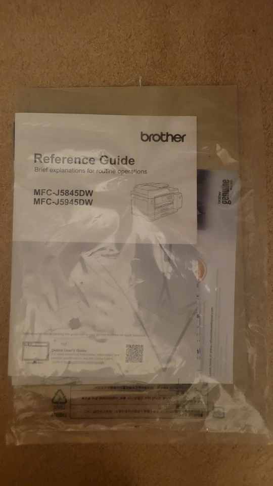 Brother MFC-J5845DW Printer COLOR All-in-one Inkjet LC3039 Scanner Copier - Image 4 of 4