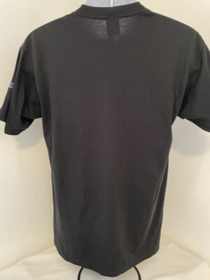 Vintage 1984 Cascade Runoff T-shirt Nike Blue Label Black Large