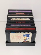 SEGA Mega Drive Genesis & Master System 8 Retro Juego Exhibición Soporte Rejilla