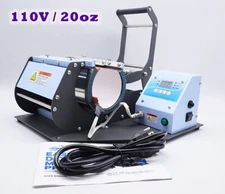 US Stock 110V Mug Heat Press Machine for 20oz Skinny Tumblers