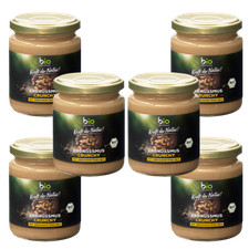 biozentrale Bio Erdnussmus Crunchy, 250g, 6er...