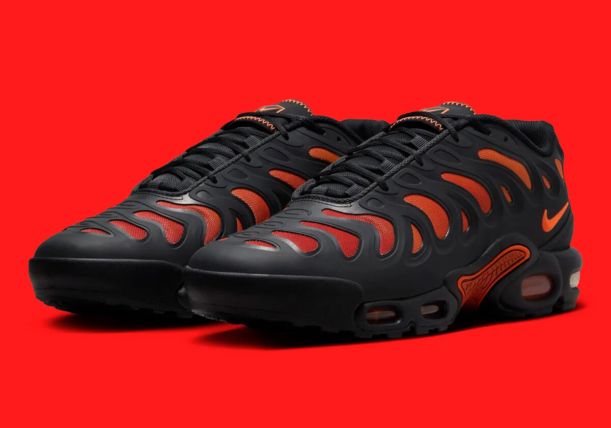 Nike Air Max Plus Drift Black Dragon Red Crimson FD4290-010 Men's