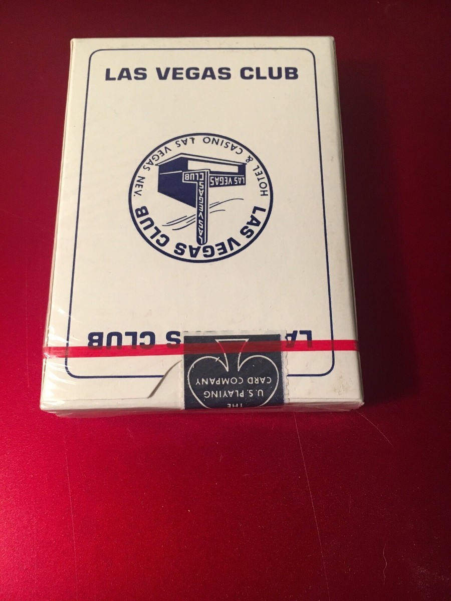 Las Vegas Club オールドデック Vintage Unopened Las Vegas Club Hotel & Casino Las Vegas, Nevada