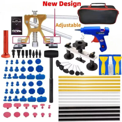 Car Dent Repair Tools EU/US Glue Gun Auto Paintless Dents Remover Puller Kits