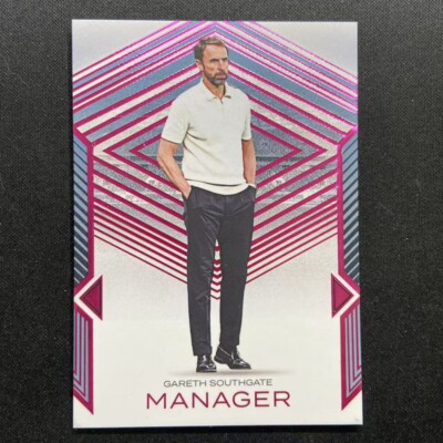 2024 Futera Incredible Gareth Southgate Manager Purple 8/15 England 55293