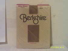NEW LADY'S BERKSHIRE ULTRA SHEER PANTYHOSE in a STONE COLOR
