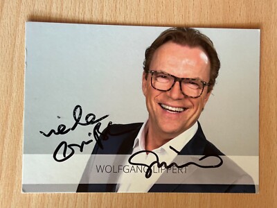 Wolfgang Lippert - Autogrammkarte original signiert - #S16077