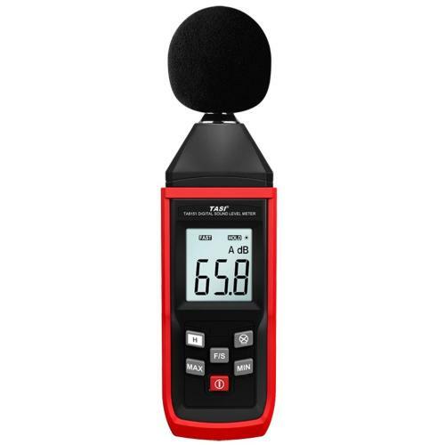 TASI TA8151 FONOMETRO DIGITALE DISPLAY LCD DIGITAL SOUND LEVEL METER TESTER + CU