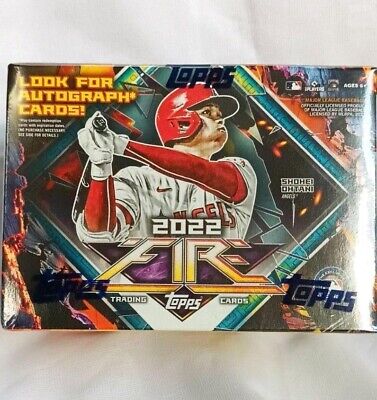 2022 Topps Fire Blaster Box Cruz Franco Witt Rodriguez for sale