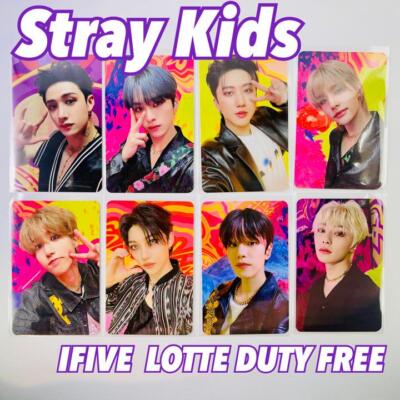 STRAY KIDS MAXIDENT IFIVE LOTTE DUTY FREE Official Photocard