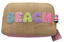 Cosmetic Beauty Accessories Small Zippered  Bag NWT