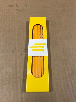 Vintage Eagle Arcadia 167-2.5 Writing Pencils, Full Box Of 12 Pencils