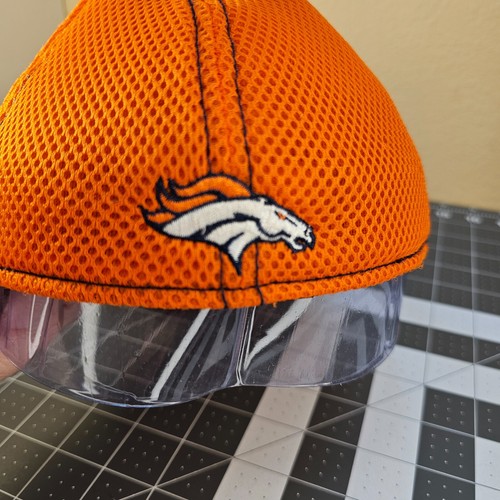 Denver Broncos New Era 39THIRTY Orange S/M Fitted Hat - Picture 7 of 16