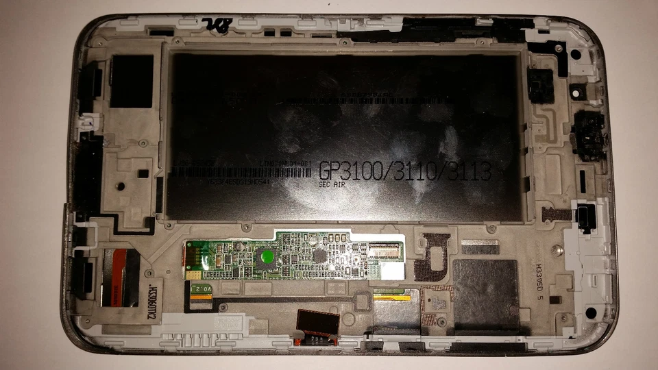 TELA LCD E DIGITALIZADOR DE VIDRO PARA Tablet Samsung Galaxy Tab 2 GT-P3113 7" FABRICANTE DE EQUIPAMENTO ORIGINAL - Imagem 3 de 4