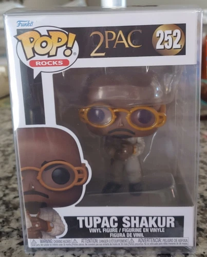 Funko Pop ~Tupac Shakur Loyal to the Game #252-W/PROTECTOR