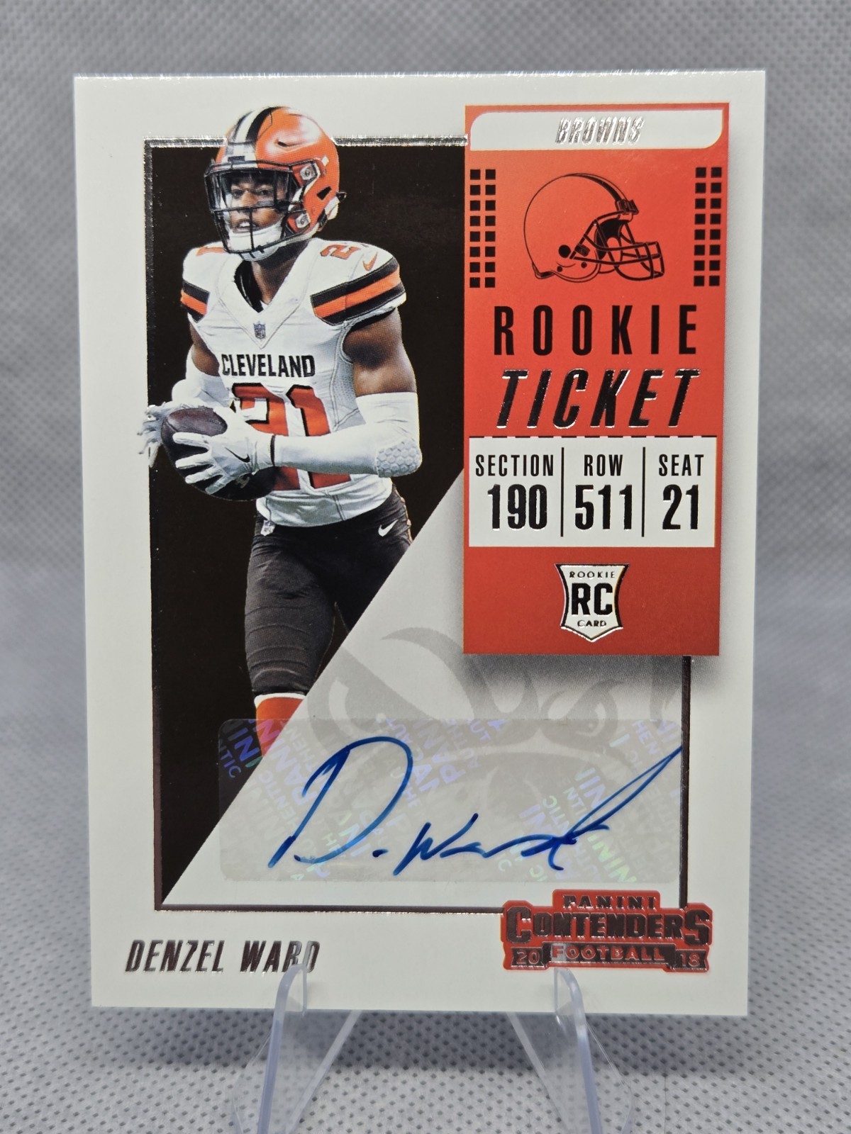 Denzel Ward card image