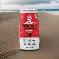 Liquid Monk Fruit Extract Drops, Original, Er...