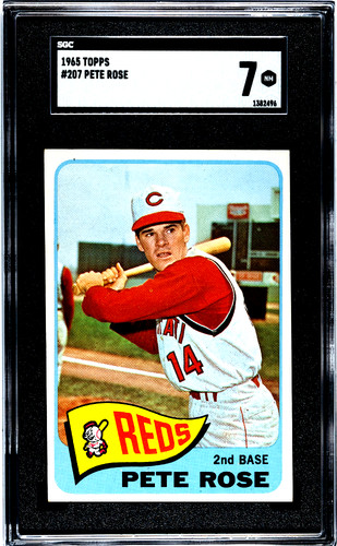 Pete Rose #207 1965 Topps card