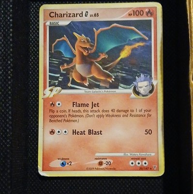 Pokemon TCG Charizard G 20/147 Supreme Victors  Rare SP 2009 100 HP