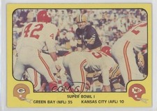 1978 Fleer Team Action Bart Starr Johnny Robinson #57 HOF fm0