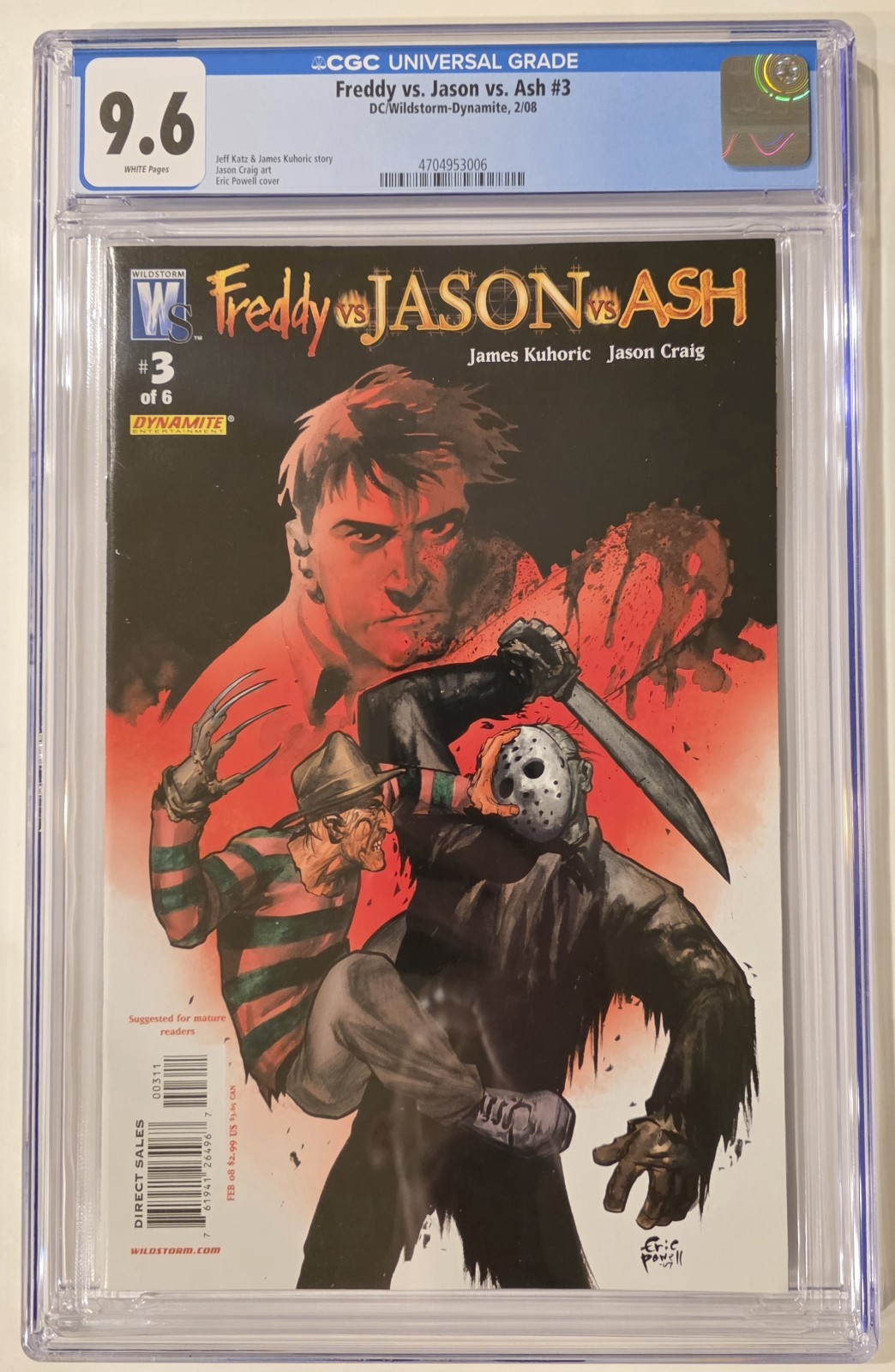 Freddy Vs. Jason Vs. Ash #3 Value - GoCollect