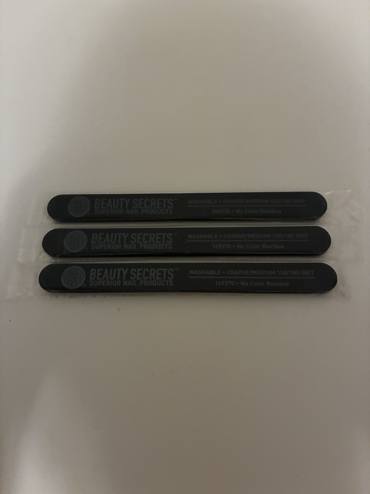 100/180 Grit Washable Sold In Set Of 3-new