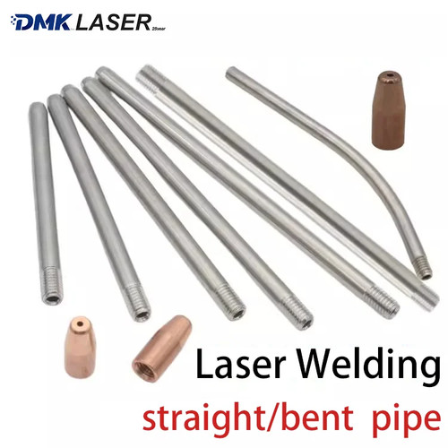 Tuyau de coude droit d'alimentation de fil de soudage laser pour pistolet à souder laser SUP QILIN - Photo 18/34