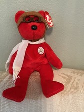ty beanie baby bearon red