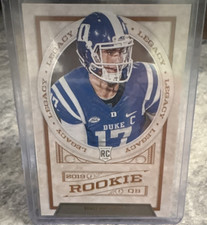Panini 2019 Legacy Daniel Jones Duke Blue Devils Rookie #151 Football Card