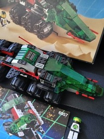 Lego 6957 System Space Police Solar Snooper 100% Complete Set Vintage Manual Box