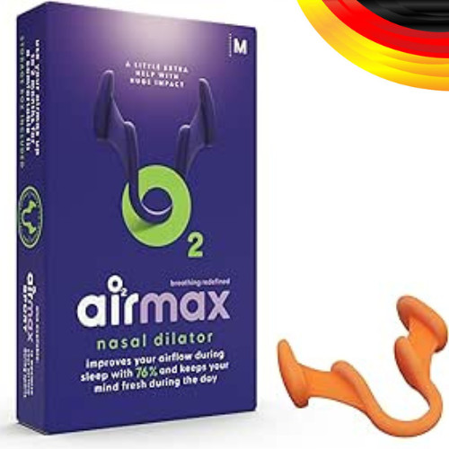 Airmax Nasenspreizer | 76% mehr luft | Nasendilatator für eine leichtere Nasenat