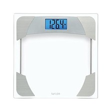 Taylor Digital Scales for Body Weight, Highly Accurate 400 LB 400 LB, Silver