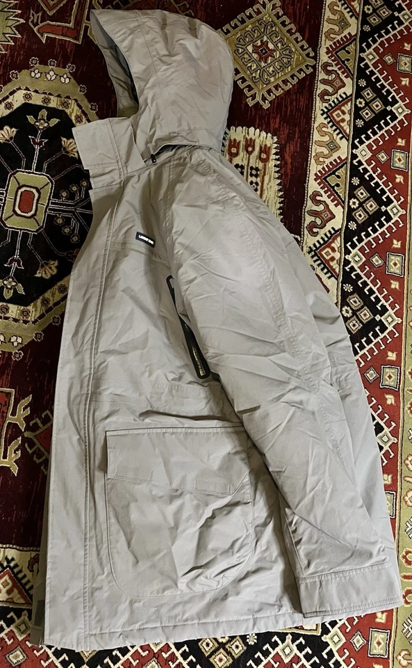 Lands' End Mens Squall Parka Stadium Coat Size Large Artic Gray NWT - Image 3 of 4
