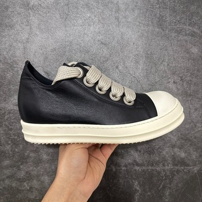Rick owensリックオウエンス Jumbolace black 値段交渉可 RICK OWENS | JUMBOLACE SNEAKERS