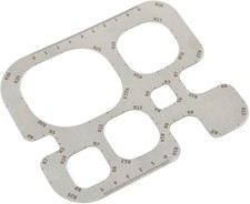 Leather Tools HalfRound Cutter Corner Cutting Radius Gauge Drawing Template Stai