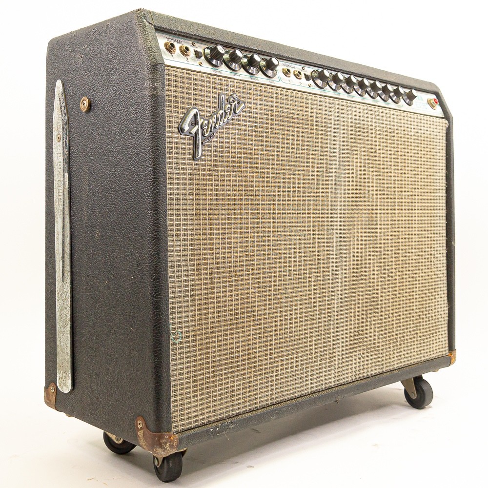 1981 Fender Twin Reverb Silverface Amp w/ Jensen Speakers