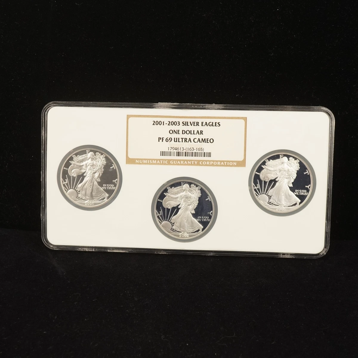 American Eagle 1 oz Precious Metal Content per Unit 2001 Silver