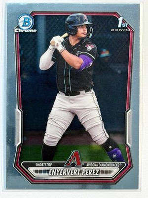 Enyervert Perez - 2026 Bowman Chrome - 1st Bowman #BCP-71 Arizona Diamondbacks