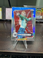 2025 Topps Chrome WWE - Elton Prince #74 Red & Blue Refractor