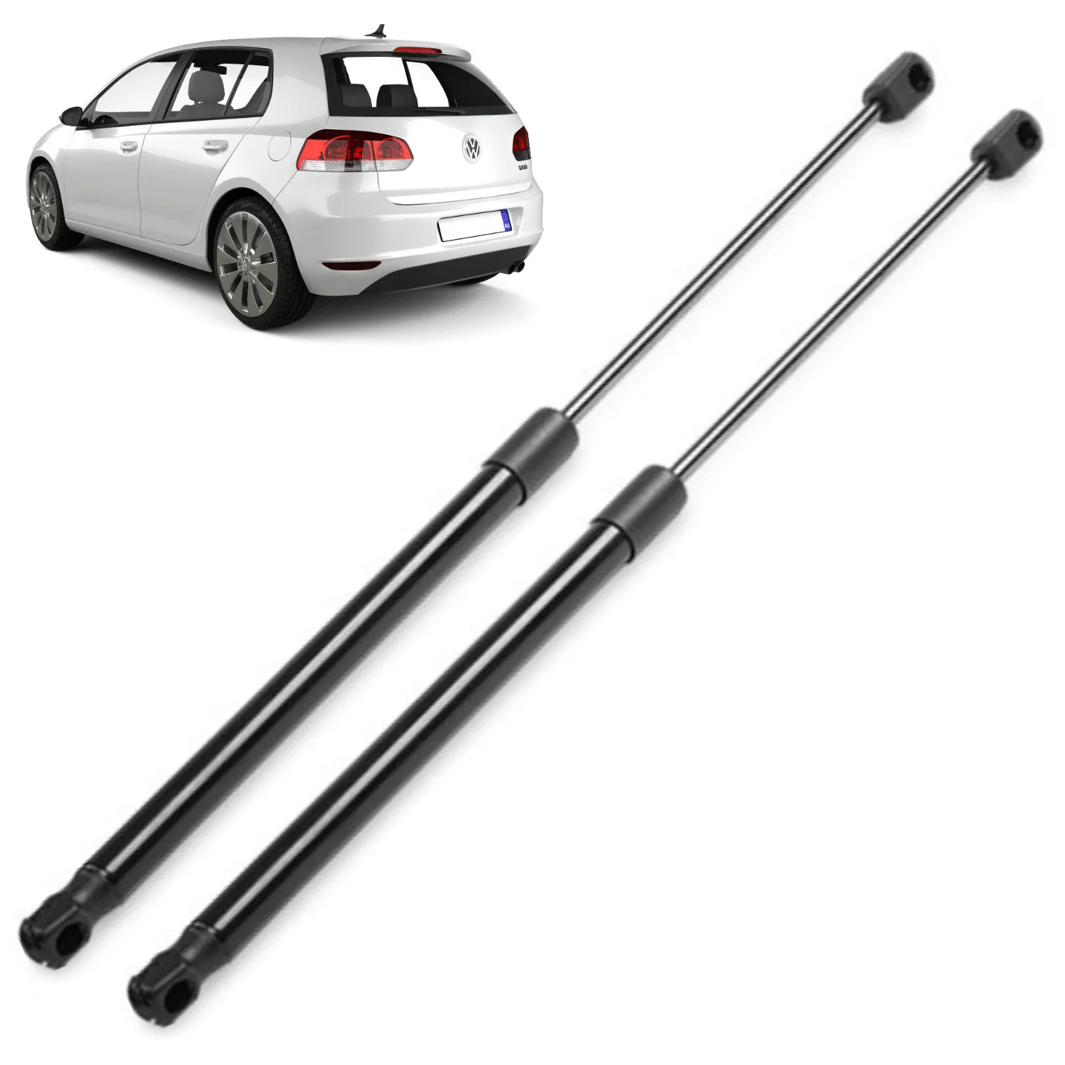 Vérins de coffre pour VW Golf 5 à 3 et 5 portes de 2003 à 2009