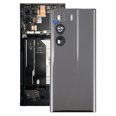 For ZTE Axon 40 Ultra Space Edition A2023P Original Ceramics Back Cover battery