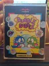 CCOMMODORE 64 ORIGINAL GAME ON COLLECTIBLE CASSETTE BUBBLE BOBBLE TAITO image