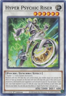 Hyper Psychic Riser - MP20-EN019 - Common - 1st Edition - Lightly Played