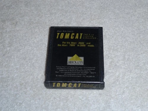 TOMCAT Atari 2600 tested works video game tom the cat 🐈 meow! 🐱 cartridge Y-33