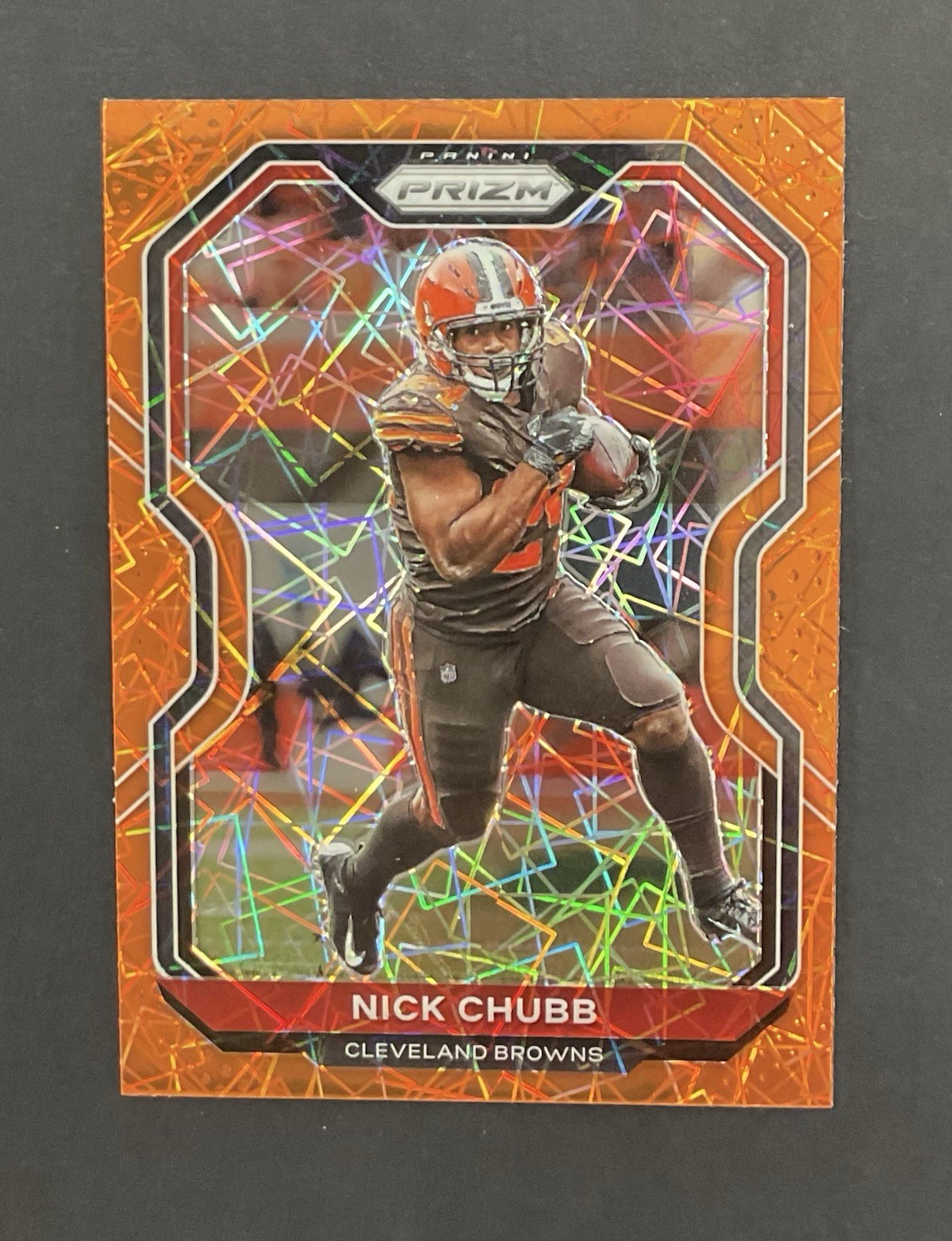2020 Panini Prizm - Nick Chubb #59 Lazer Prizm